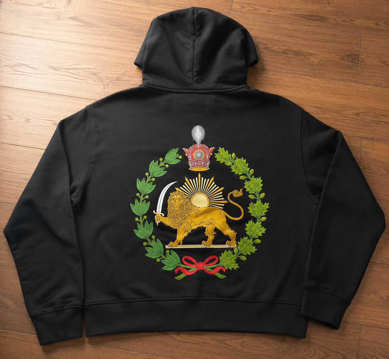 Pahlavi Lion & Sun Hoodie